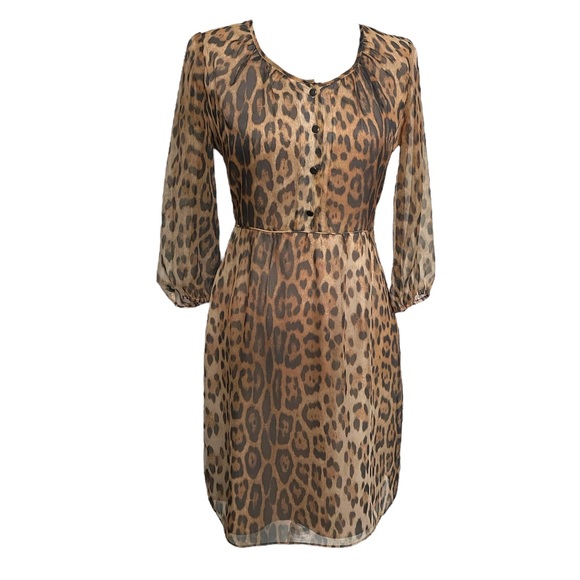 Cremieux Leopard Dress | Size 2 - Picture 11 of 11